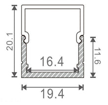 Load image into Gallery viewer, Dotless 16 Aluminum Channel